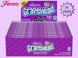 The Original Grapehead Grape Candy 24 Packs 
